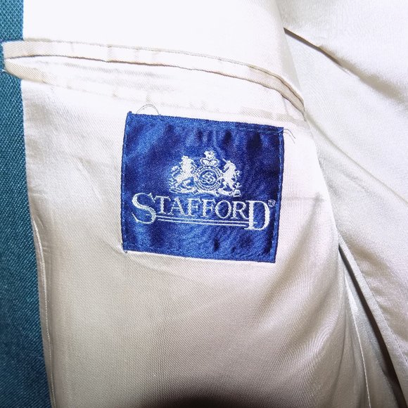 Stafford Mens Sport Jacket Size 42S - Picture 5 of 10